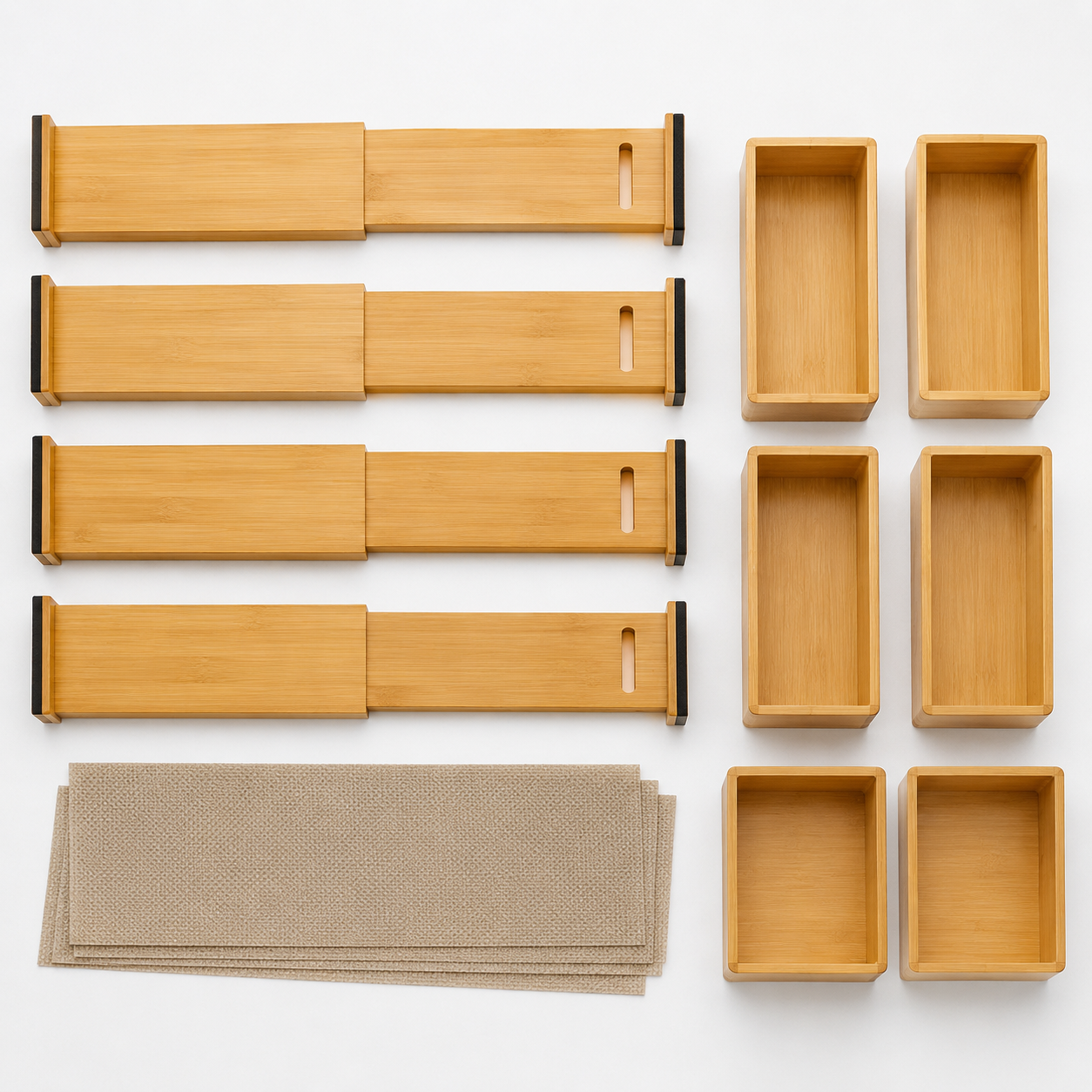 Drawer Divider Set dividers and bins