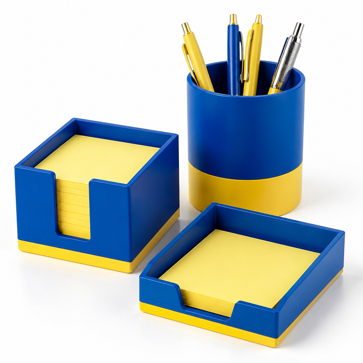 Note Station Set holder, pen cup and tray